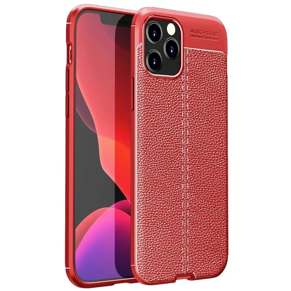 Newface Iphone 12 Pro Kılıf Auto Focus Kapak - Kırmızı