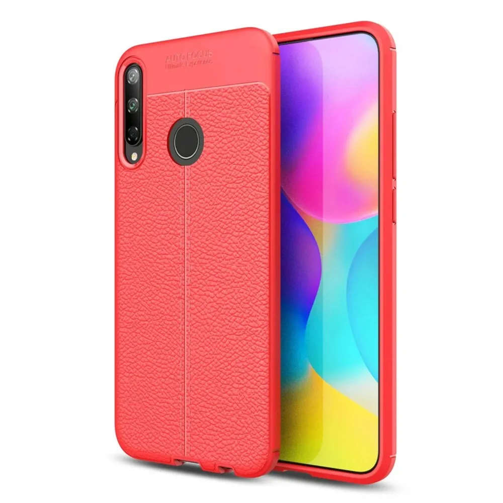Newface Huawei P40 Lite E Kılıf Auto Focus Kapak - Kırmızı