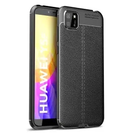 Newface Huawei Y5P Kılıf Auto Focus Kapak - Siyah