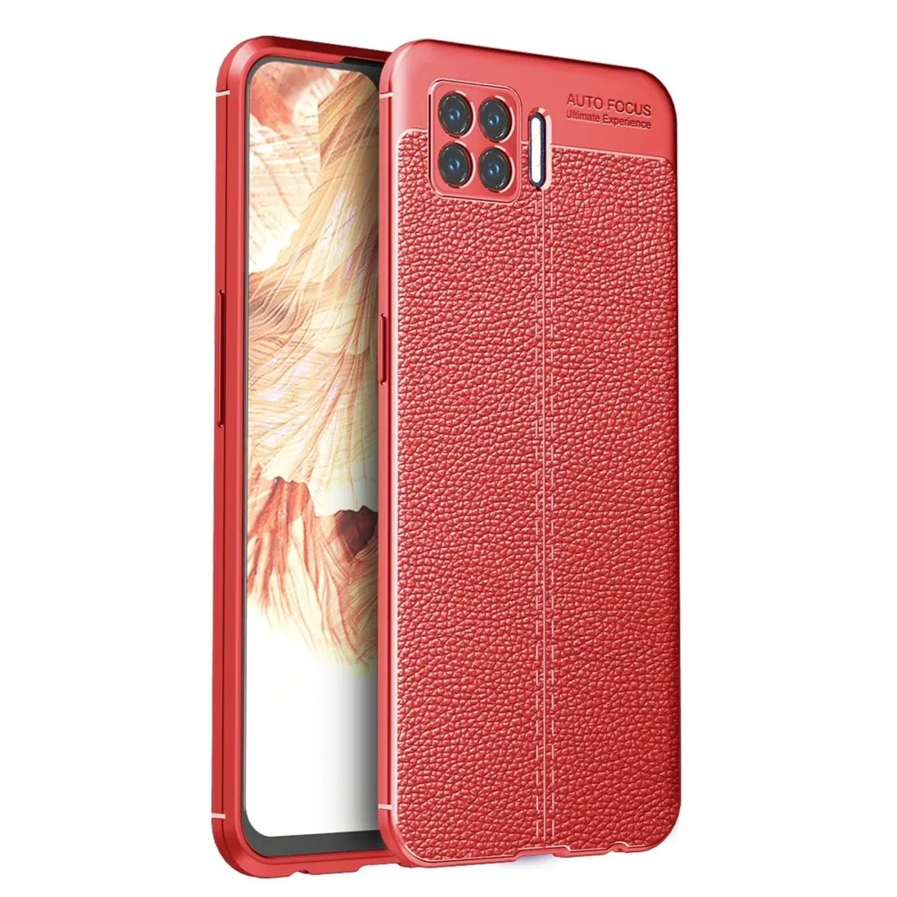 Newface Oppo A73 Kılıf Auto Focus Kapak - Kırmızı