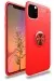 Newface Iphone 11 Pro Kılıf Range Yüzüklü Silikon - Kırmızı