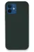 Newface Iphone 12 Kılıf Lansman Legant Silikon - Koyu Yeşil