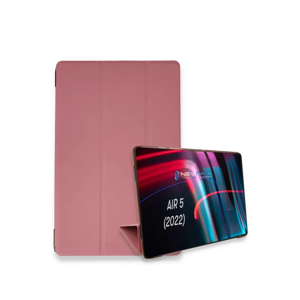 Newface iPad Air 5 (2022) Kılıf Tablet Smart Kılıf - Pembe