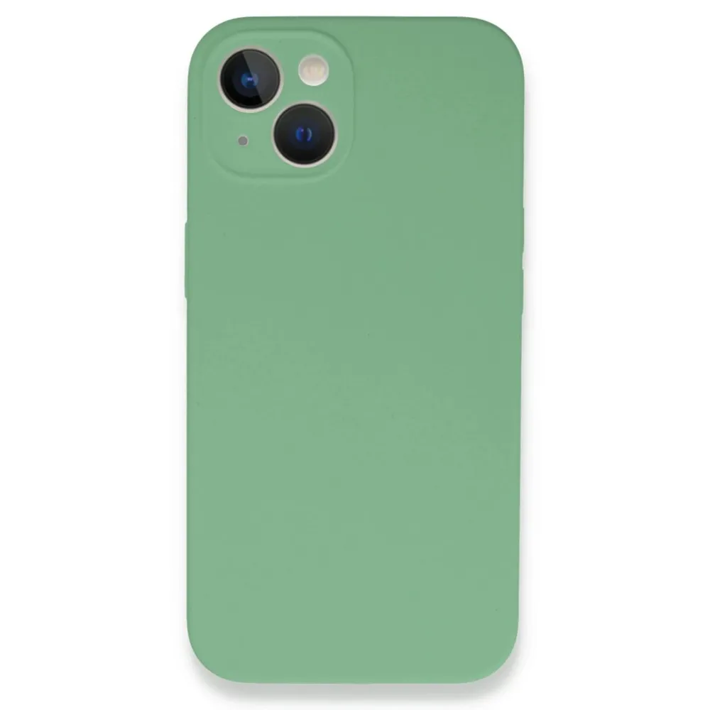 Newface Iphone 13 Mini Kılıf Lansman Legant Silikon - Yeşil