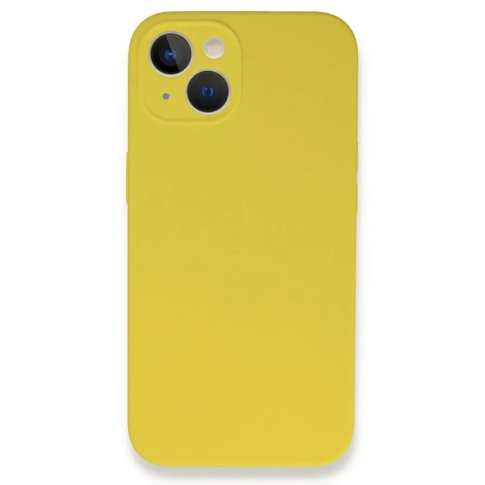 Newface Iphone 13 Mini Kılıf Lansman Legant Silikon - Sarı