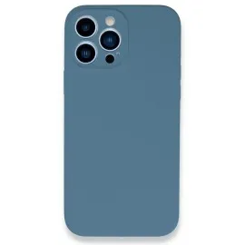 Newface Iphone 13 Pro Max Kılıf Lansman Legant Silikon - Açık Mavi