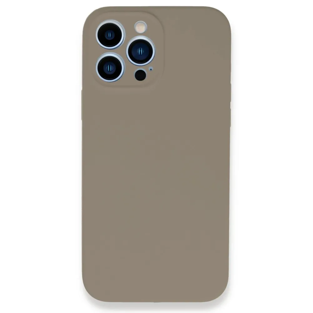 Newface Iphone 13 Pro Max Kılıf Lansman Legant Silikon - Bej
