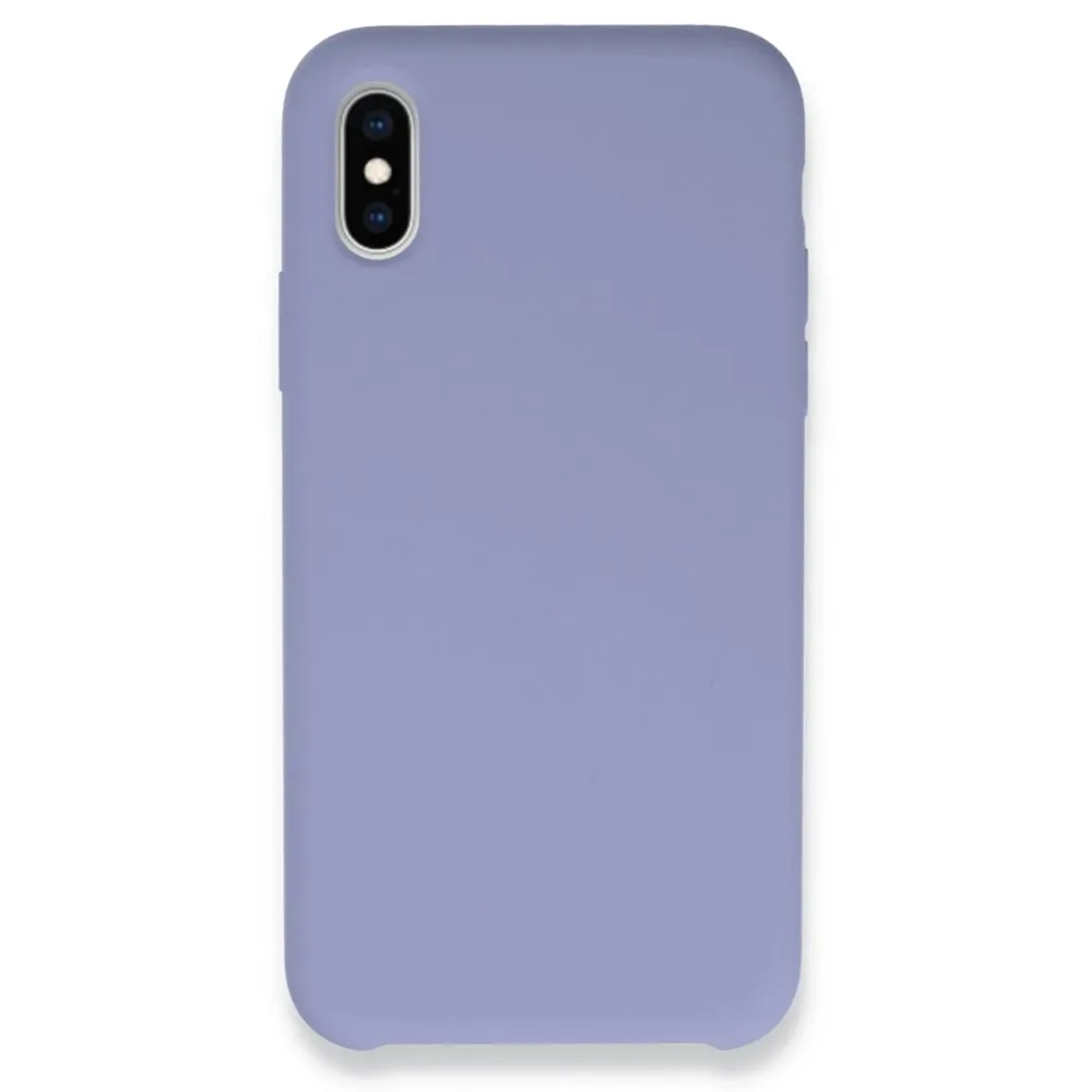 Newface Iphone X Kılıf Lansman Legant Silikon - Lila