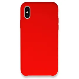 Newface Iphone X Kılıf Lansman Legant Silikon - Kırmızı