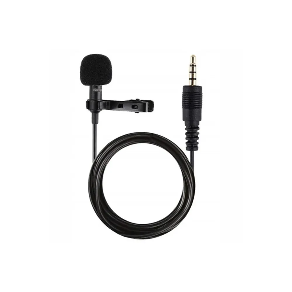 Newface 3.5mm Jak 1.5 Metre Double Mikrofon - Siyah