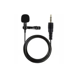 Newface 3.5mm Jak 1.5 Metre Double Mikrofon - Siyah