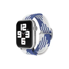 Newface Apple Watch 38mm Star Kordon - Mavi-Beyaz