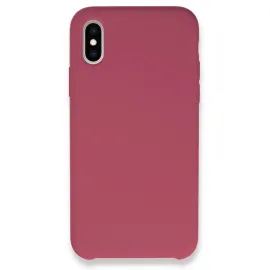 Newface Iphone Xs Max Kılıf Lansman Legant Silikon - Fuşya