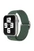 Newface Apple Watch 42mm Star Kordon - Benekli Koyu Yeşil