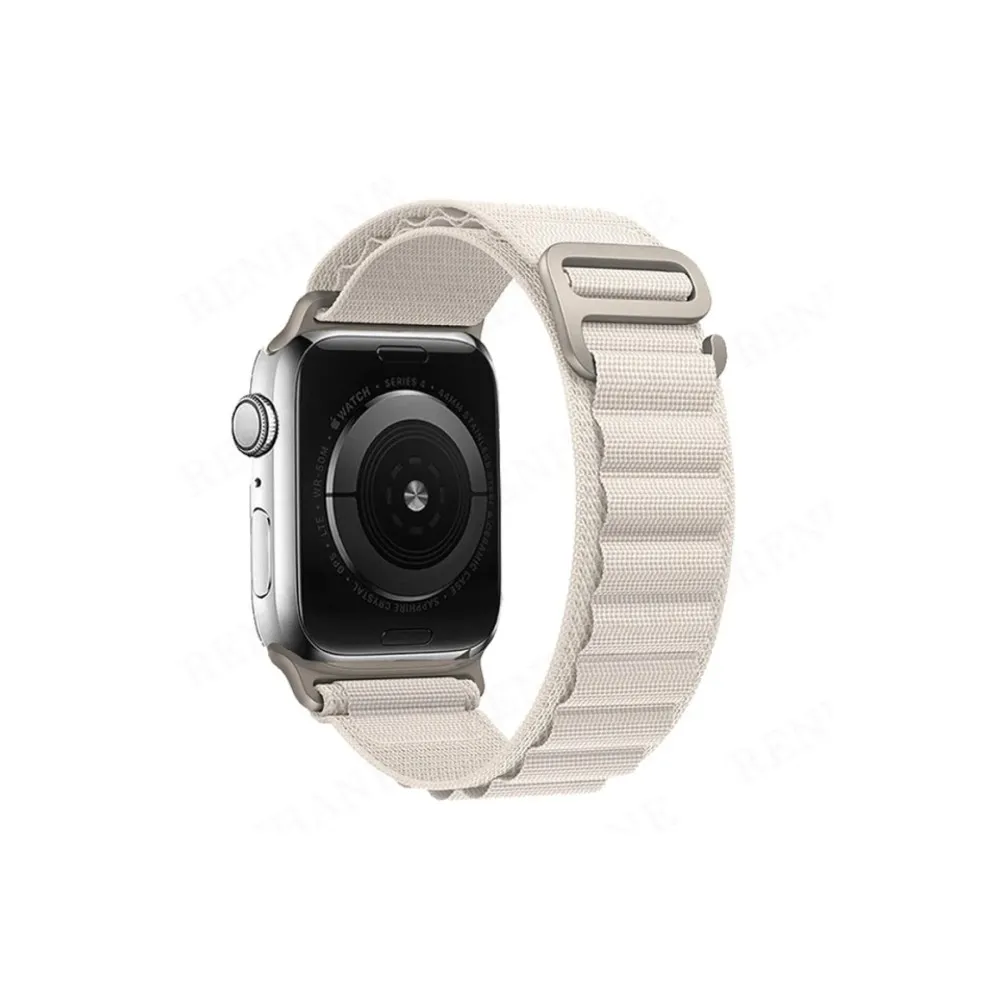 Newface Apple Watch 38Mm Mountain Kordon - Beyaz