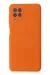 Newface Samsung Galaxy A22 Kılıf Nano Içi Kadife Silikon - Turuncu