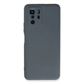 Newface Xiaomi Poco X3 Gt Kılıf Nano Içi Kadife Silikon - Gri