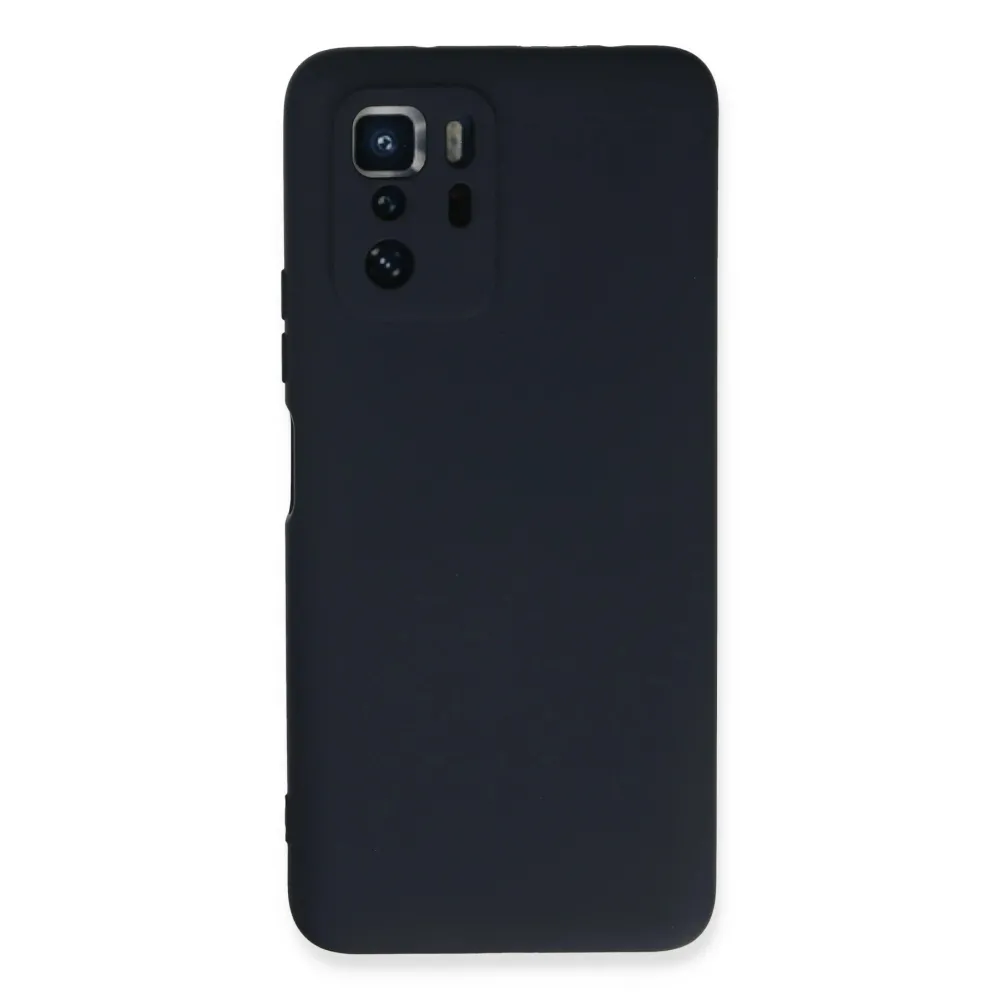 Newface Xiaomi Poco X3 Gt Kılıf Nano Içi Kadife Silikon - Lacivert