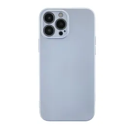 Newface Iphone 13 Pro Max Kılıf Nano Içi Kadife Silikon - Sky Blue