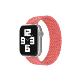 Newface Apple Watch 42Mm Ayarlı Solo Silikon Kordon - Pembe