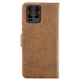 Newface Realme 8 Pro Kılıf Trend S Plus Kapaklı Kılıf - Taba