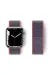 Newface Apple Watch 42Mm Hasırlı Cırtcırtlı Kordon - Pembe