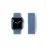 Newface Apple Watch 38Mm Hasırlı Cırtcırtlı Kordon - Mavi