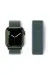 Newface Apple Watch 38Mm Hasırlı Cırtcırtlı Kordon - Mavi-Yeşil