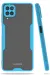 Newface Samsung Galaxy A22 Kılıf Platin Silikon - Mavi