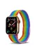Newface Apple Watch 38mm Metal Mıknatıslı Kordon - Gökkuşağı