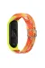 Newface Xiaomi Mi Band 4 Star Kordon - Turuncu-Sarı