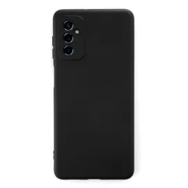 Newface Samsung Galaxy M52 5G Kılıf Nano içi Kadife Silikon - Siyah