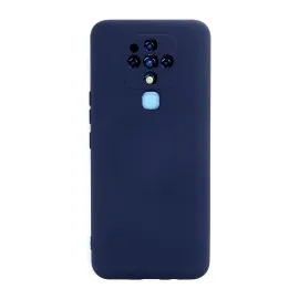 Newface Tecno Camon 16 Kılıf Nano Içi Kadife Silikon - Lacivert