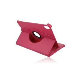 Newface iPad Mini 6 Kılıf 360 Tablet Deri Kılıf - Pembe