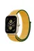 Newface Watch 22Mm Hasırlı Cırtcırtlı Kordon - Sarı
