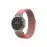 Newface Watch 22Mm Hasırlı Cırtcırtlı Kordon - Pembe