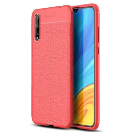 Newface Huawei P Smart S Kılıf Auto Focus Kapak - Kırmızı