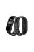 Newface Xiaomi Mi Band 6 Spor Delikli Kordon - Siyah-Gri