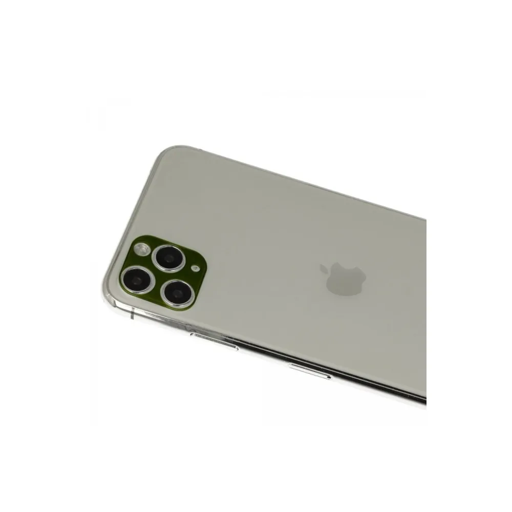 Newface Iphone 11 Pro Max Rainbow Kamera Lens Koruma Cam - Yeşil