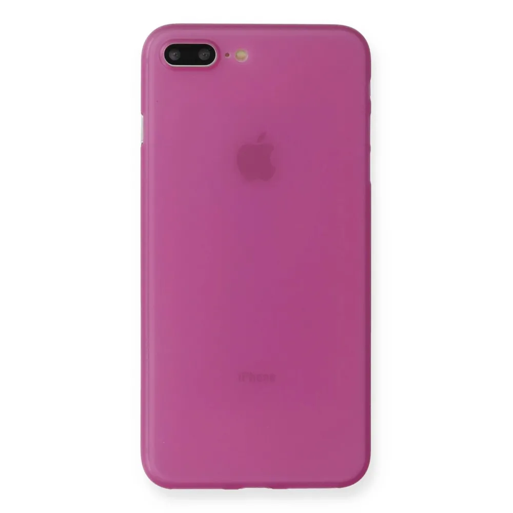 Newface Iphone 7 Plus Kılıf Pp Ultra İnce Kapak - Pembe