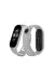 Newface Xiaomi Mi Band 4 Spor Delikli Kordon - Gri-Beyaz