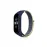 Newface Xiaomi Mi Band 4 Hasırlı Cırtcırtlı Kordon - Sarı-Lacivert