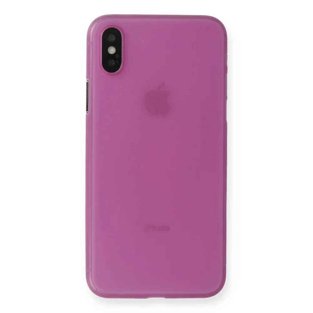 Newface Iphone X Kılıf Pp Ultra İnce Kapak - Pembe