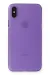Newface Iphone Xs Max Kılıf Pp Ultra İnce Kapak - Mor
