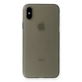 Newface Iphone Xs Max Kılıf Pp Ultra İnce Kapak - Gri