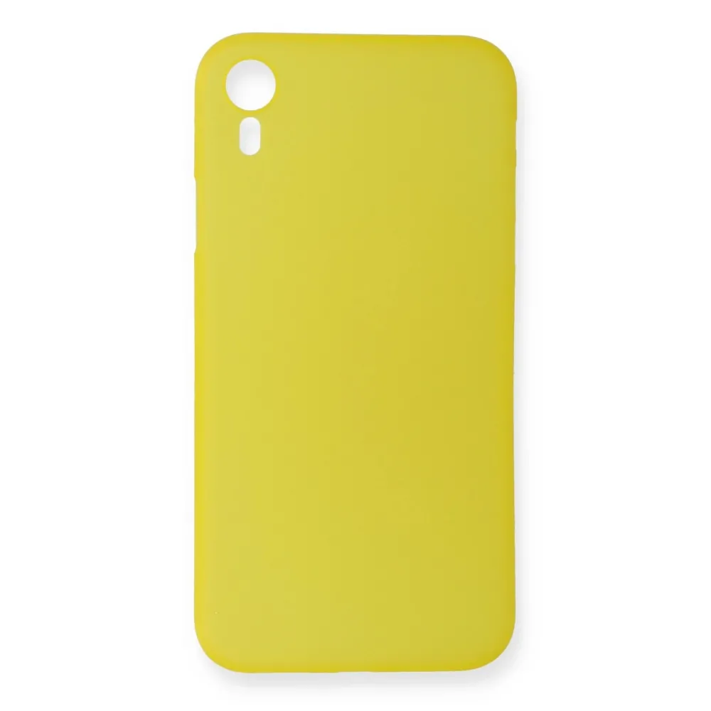 Newface Iphone Xr Kılıf Pp Ultra İnce Kapak - Sarı