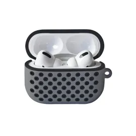 Newface Airpods Pro 2 (2.nesil) Spor Delikli Kılıf - Gri-Siyah