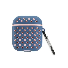 Newface Airpods 2 (2.nesil) Spor Delikli Kılıf - Mavi-Pembe