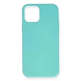 Newface Iphone 12 Mini Kılıf Nano Içi Kadife Silikon - Turkuaz