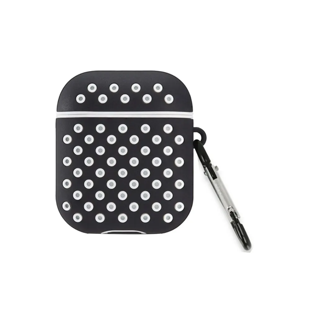 Newface Airpods 3 (3.nesil) Spor Delikli Kılıf - Siyah-Beyaz